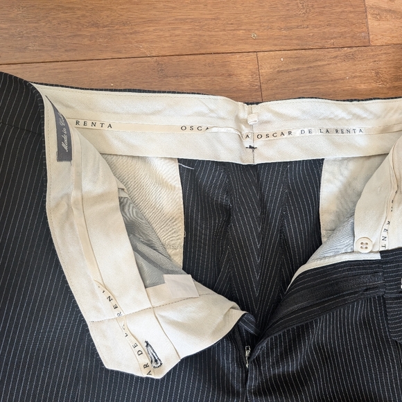 Oscar de la Renta Men Pinstripe Suit - Picture 12 of 14